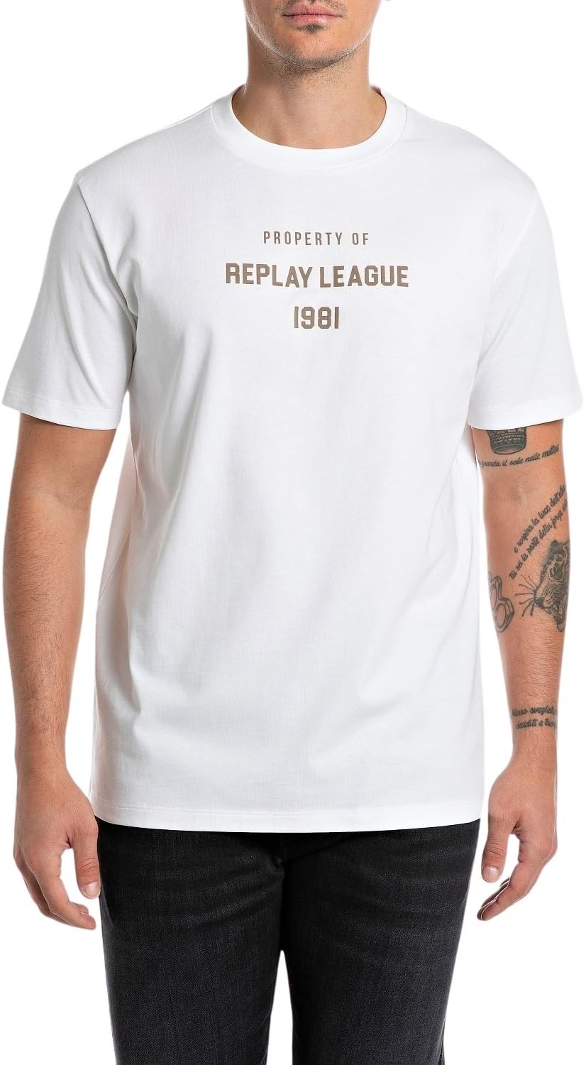 Replay Men's Short Sleeve Cotton T-Shirt