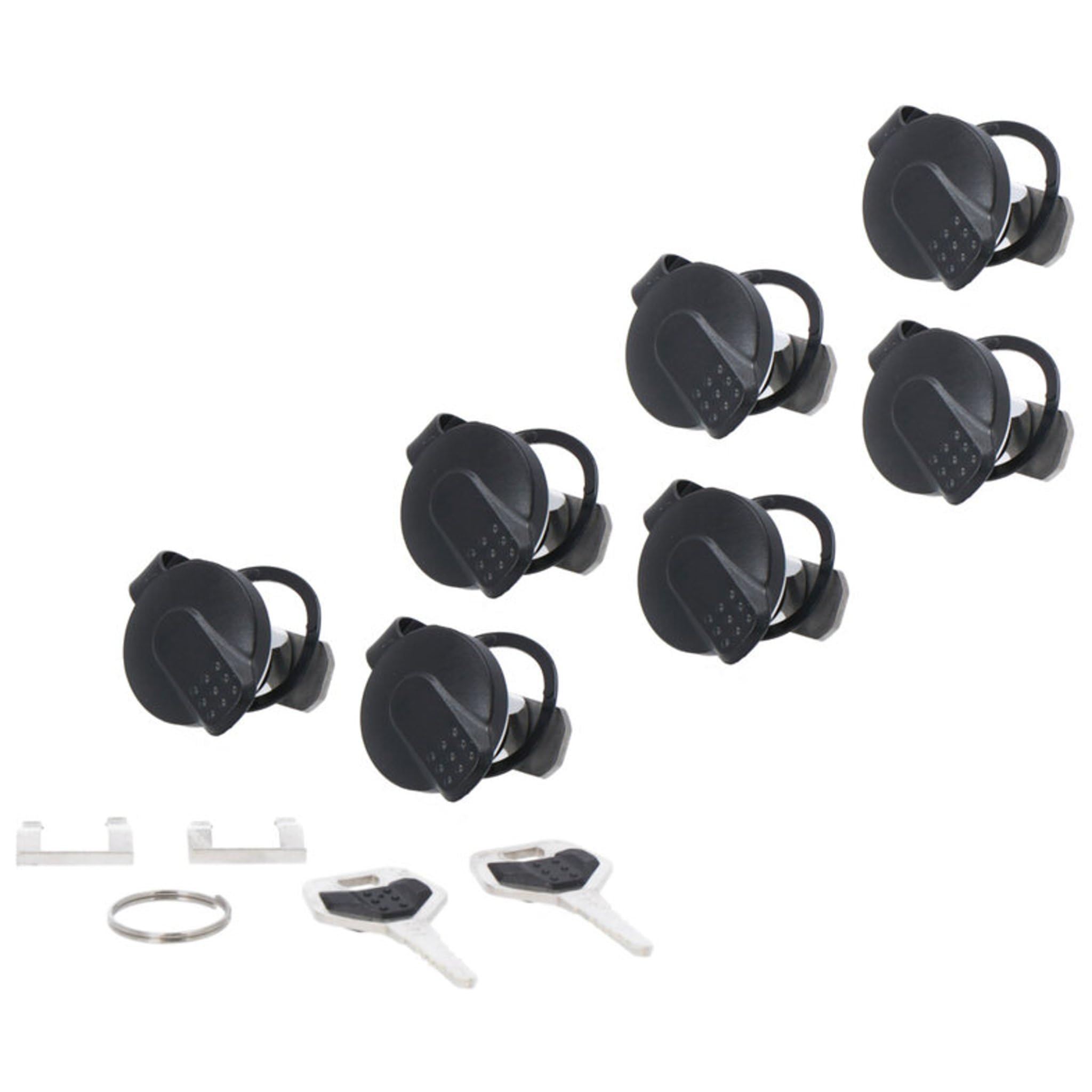 SW-Motech LOCKS FOR TRAX ION/EVO/ADV 7 PCS WITH 2 KEYS