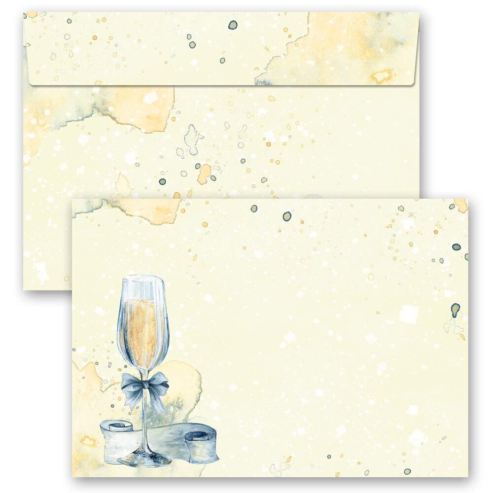 Motif envelopes Special Occasions, Champagne Reception 25 envelopes DIN C6 (162x114 mm) | Paper-Media — image 1