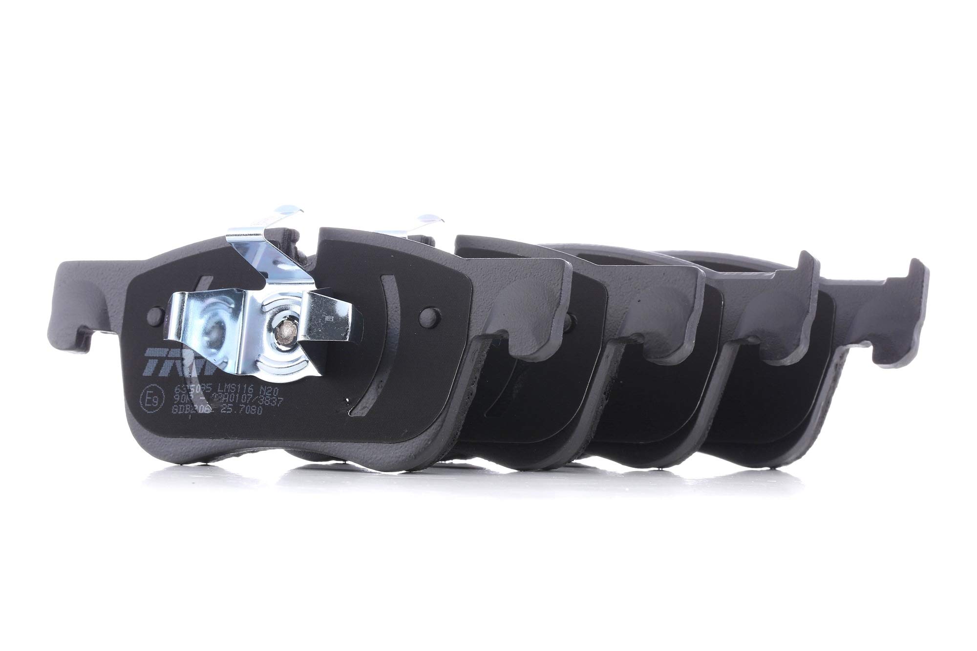 TRW GDB3206 Kit Pastiglie Freno A Disco - Con Segnalazione Acustica Usura, Altezza 64mm, Per Auto