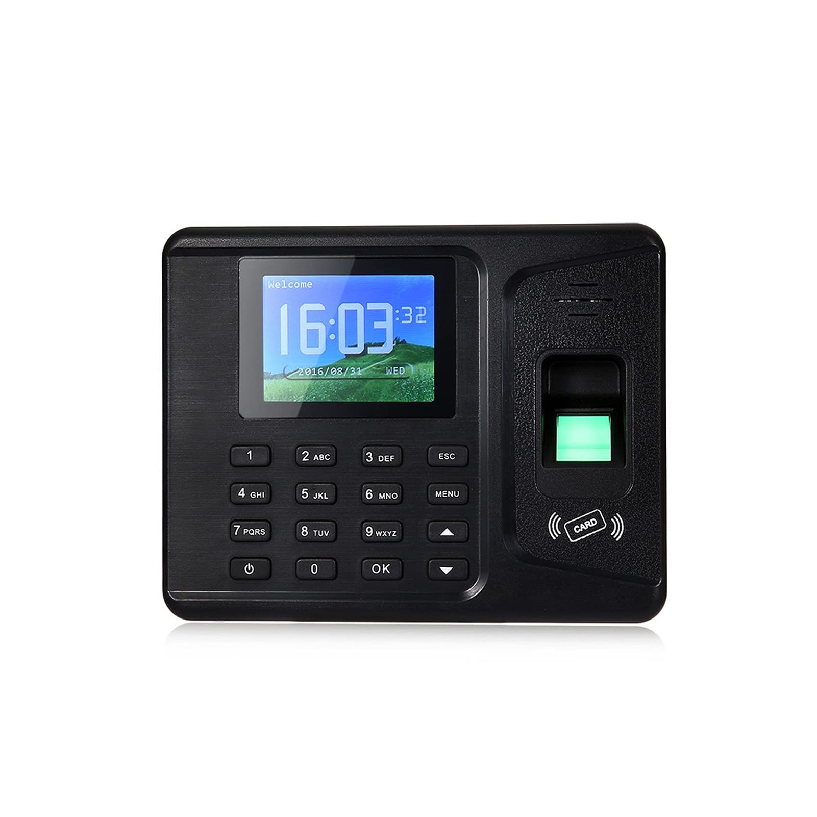 Biometryczny czas odcisków palców System Clock Recorder Rozpoznawanie Urządzenie Recording Urządzenie Elektroniczne