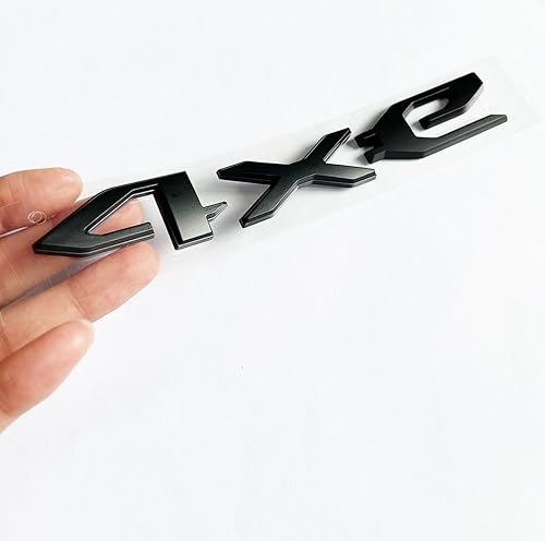 Miniatura 4 de 4xe Emblema de repuesto para Jeep Wrangler 2021-2023 Puerta Oscilante Trasera 4Xe Calcomanías Calcomanías 68490886AB (negro)