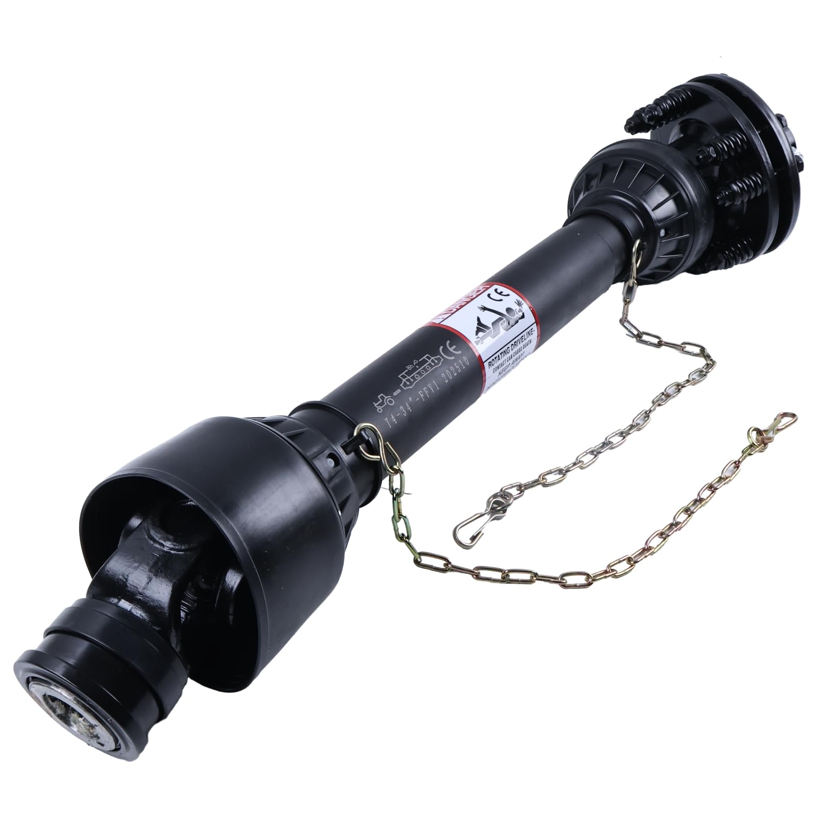 Amazon.com: Czomoizc PTO Complete Drive Shaft 1 3/8” - 6 Splined