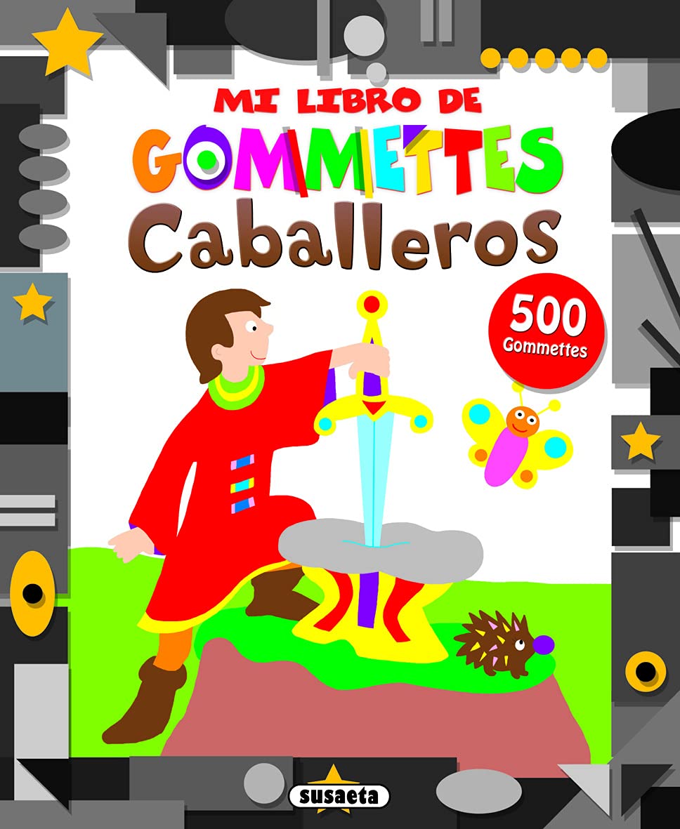 Caballeros (Mi libro de gommettes)