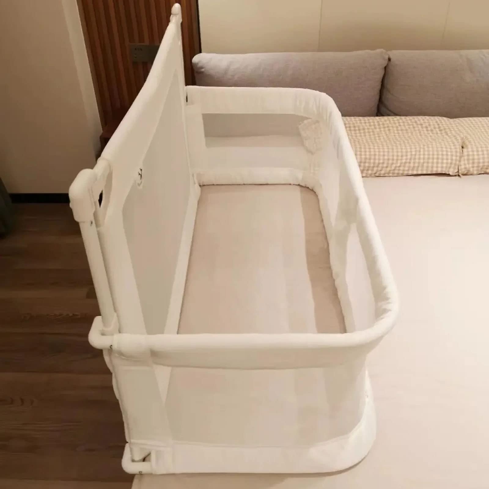 Amazon.co.jp: 添い寝 添い乳 ベビーベッド、簡易ベッド、ベッド