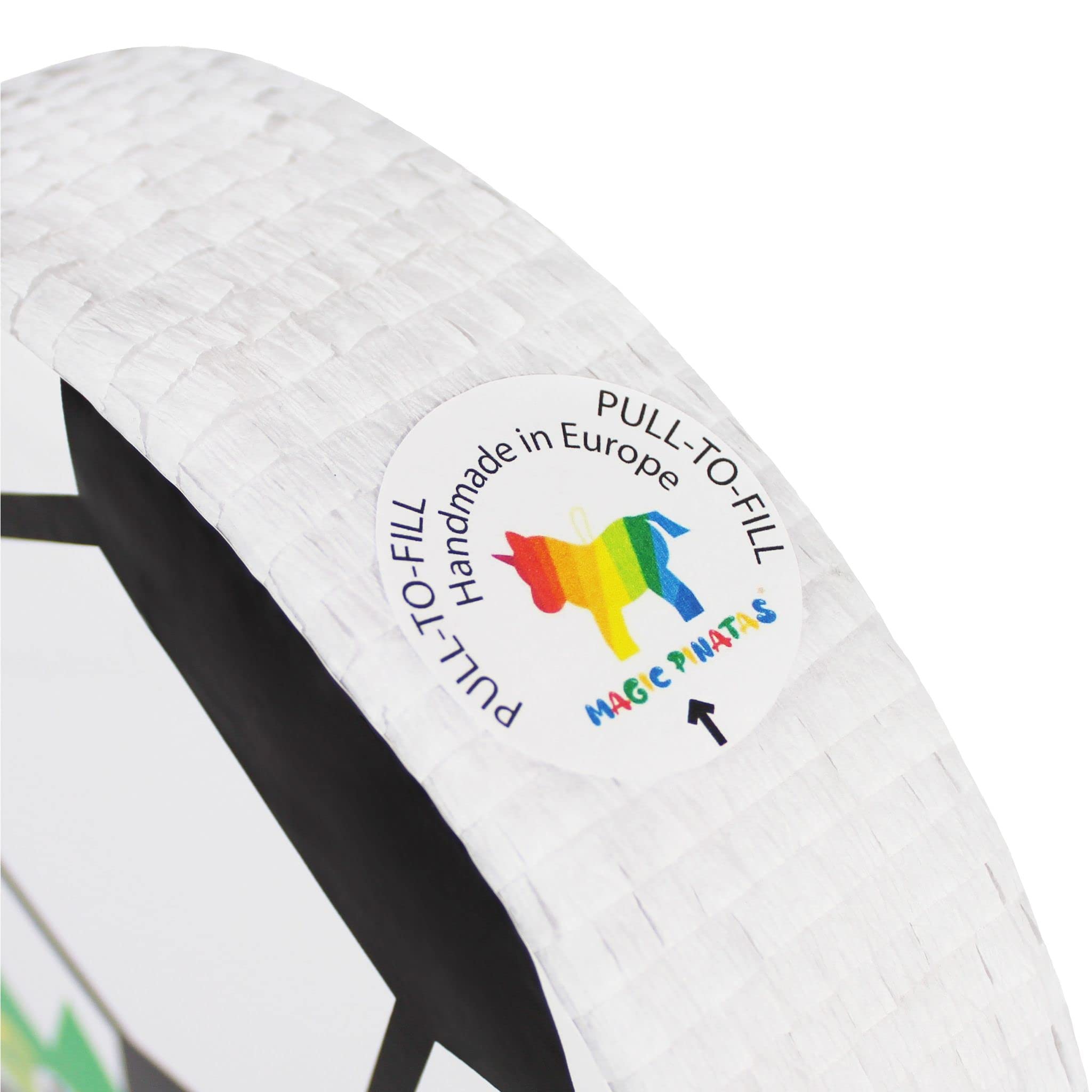 Piñata Football et Foot – Piñata d’anniversaire garçon – Vide à remplir avec bonbons et jouets – Décoration festive pour enfants – Cadeau amusant pour fête d’enfants