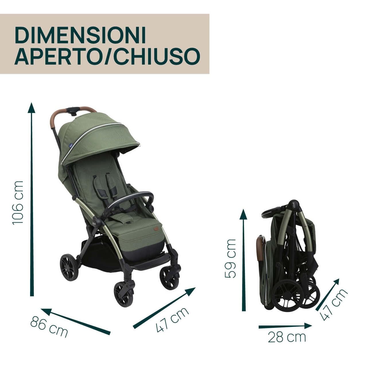 Chicco Goody Xplus Stroller One Size