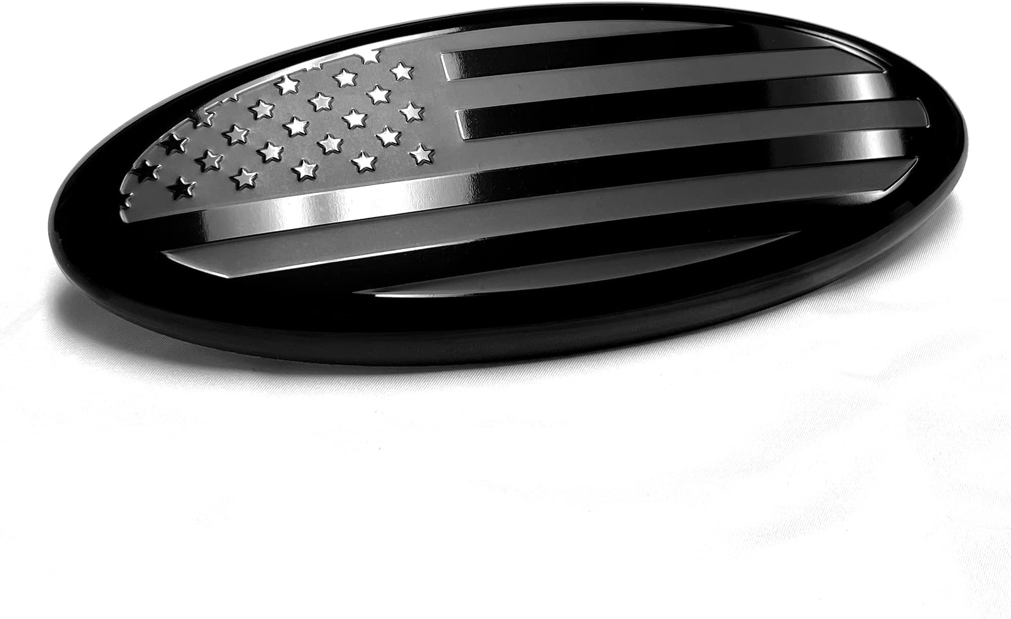 Flavas Dark Blue Grill/Tailgate Emblem AA8Z-9942528-A Nameplate Compatible with Ford, 9 x 3.5 INCHES