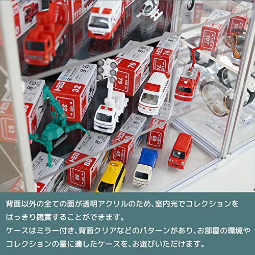 Amazon｜Fcase コレクションケース アクリル/アルミ/ABS樹脂製 薄型 F