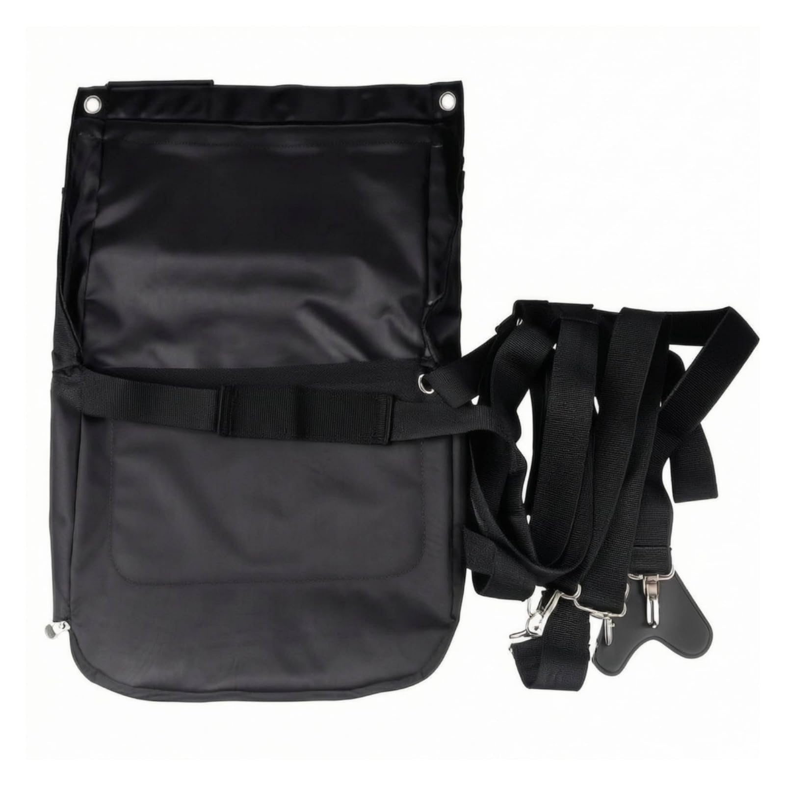 rockible Bolsa Tela Oxford con Correa Ajustable Resistente Anti-Mordeduras Impermeable para Jinetes, Equitación, s en Carruaje, Picaderos, L