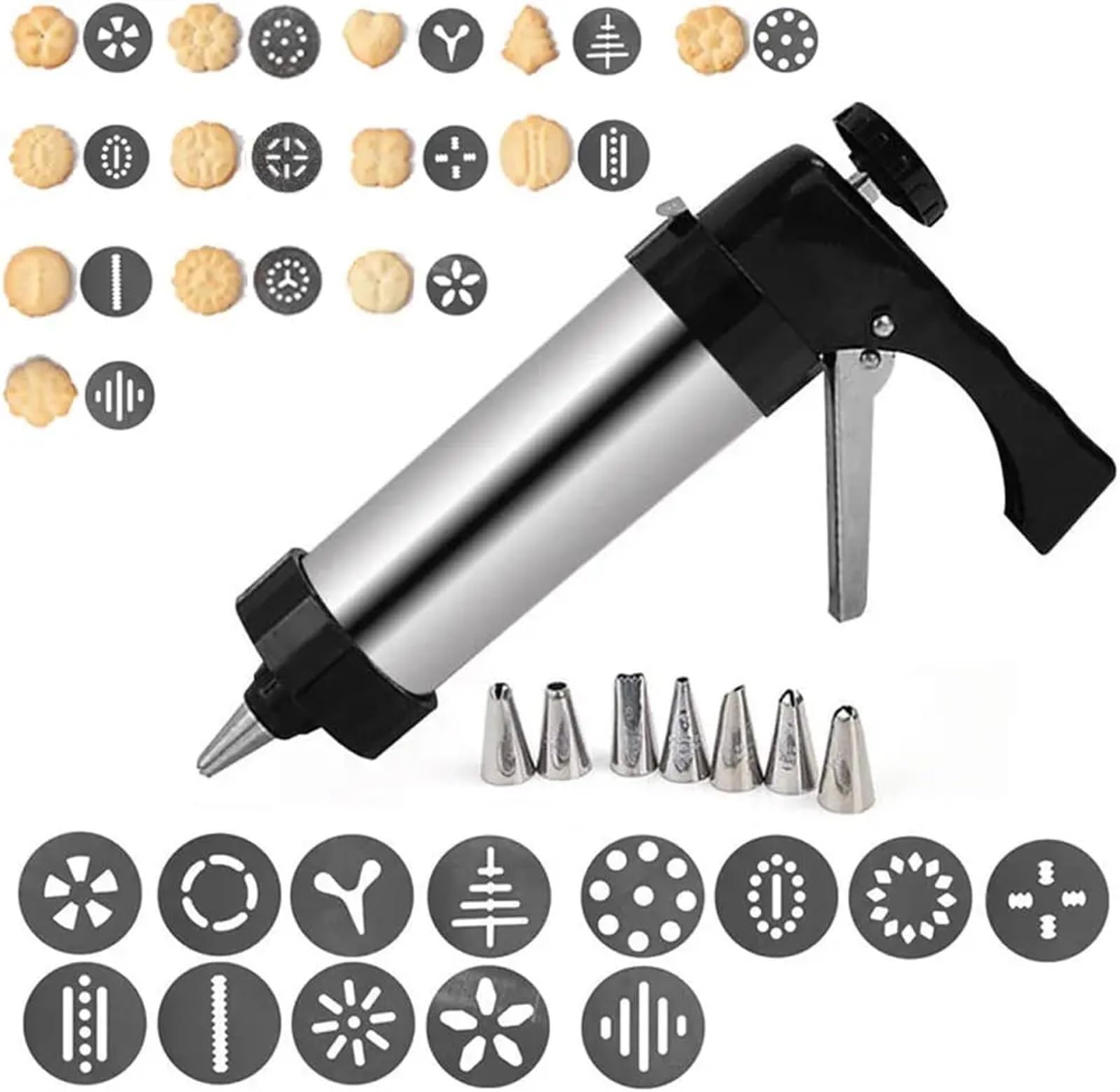 Tortenspritze Garnierspritze 13 Stück/Set Keks-Deko-Keks