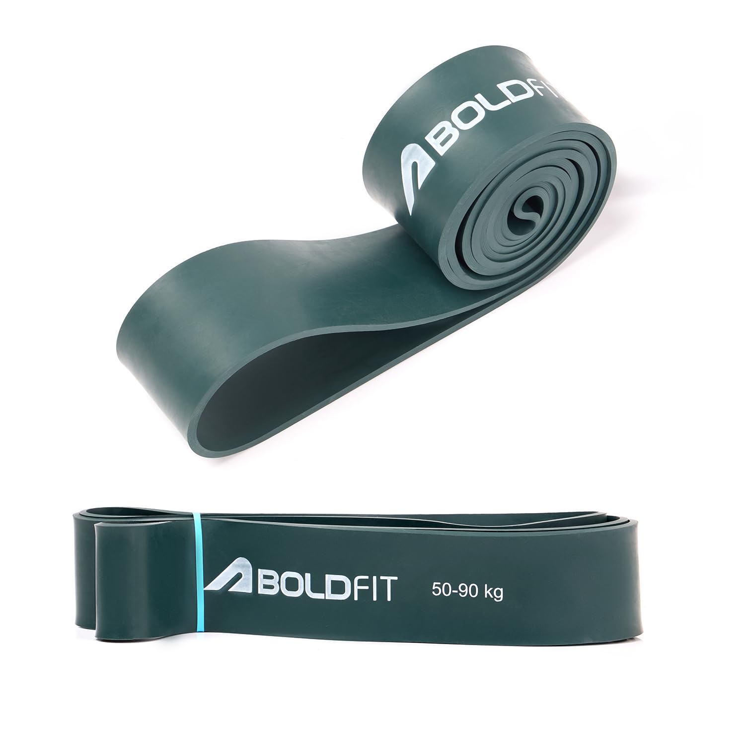 Boldfit Resistance Band Set Latex Free Resistance Bands for Workout for Men & Women Heavy Resistance Band for Pull Up Stretching Exercise Equipment Exercise Band for Home Isoprene Loop Bands 50-90 Kg