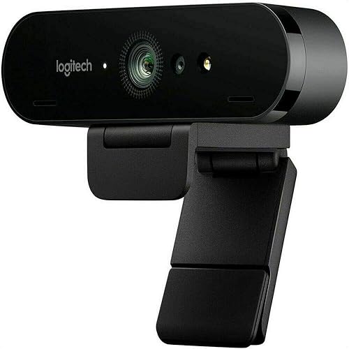 Logitech Brio Webcam - 90 Fps - Video USB 3.0-4096 X 2160 - Enfoque automático - Zoom digital 5X - Microp