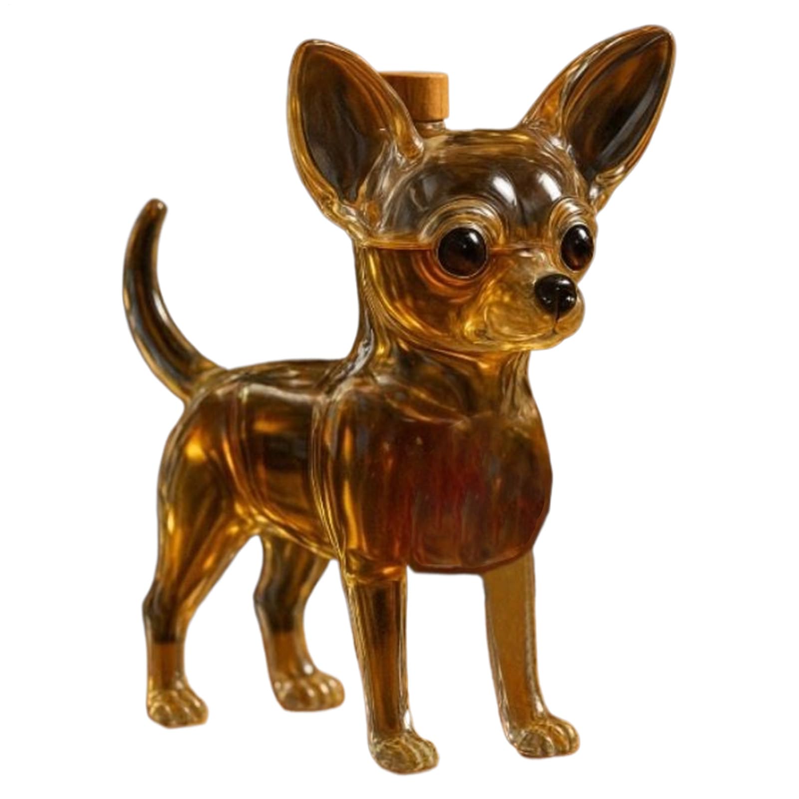 Carafe à whisky chien pour décoration de table | Ambiance bar et fête de salon