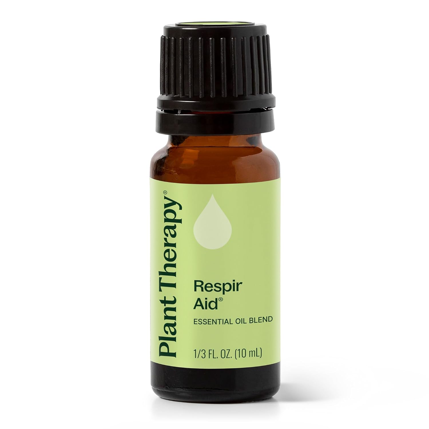Plant Therapy Respir Aid Essential Oil Blend 10 mL (1/3 oz) Sinus, Airway and Congestion Clearing Oil Blend, 100% Pure, Undiluted, Natural Aromatherapy, Therapeutic Grade