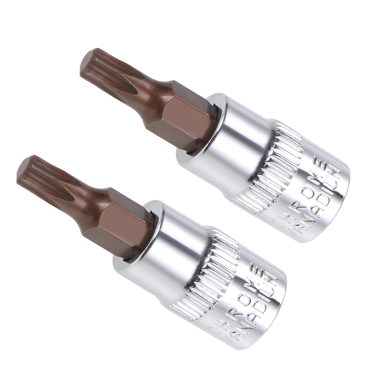 Chiave a Bussola Torx, Metrico T15 Punta 1/4" Attacco 1,5" Lungo, Acciaio Legato S2 Temprato al Cromo-Vanadio - (Applicazioni: per Applicazioni Fissaggio) 2pz
