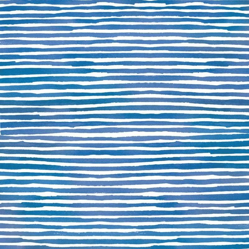 Paper House Productions Blue Watercolor Plaid/Stripes Double Sided Scrapbook Paper, 12-inch, 15-Pack image 4