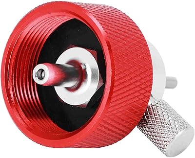 Dilwe Propane Refill Adapter Gas Charging Adapter Propane Canisters Connectors for Split Type Gas Stove