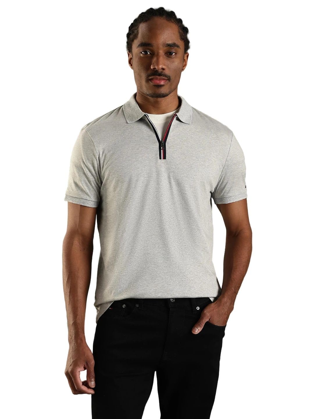 tommy hilfiger Solid Regular fit Cotton Polo t-Shirt-picture-24
