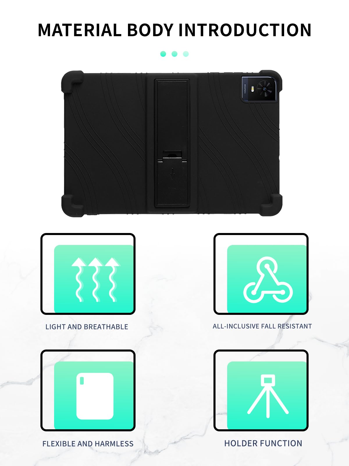 Case For TCL TAB 10 NXTPAPER 5G - Silicone Jamaica - View #8