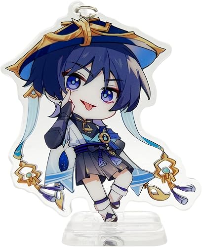 YJacuing Genshin Impact. - Bonita figura-llavero, material acrílico.