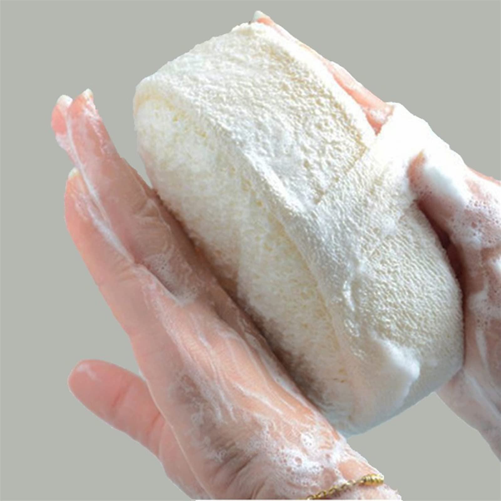 Trockenes Bürsten, natürlicher Luffa-Badeschwamm, Bademopp, Dusche, Körperwäsche, Reinigungsschwamm, langlebig, gesund, Massagebürste