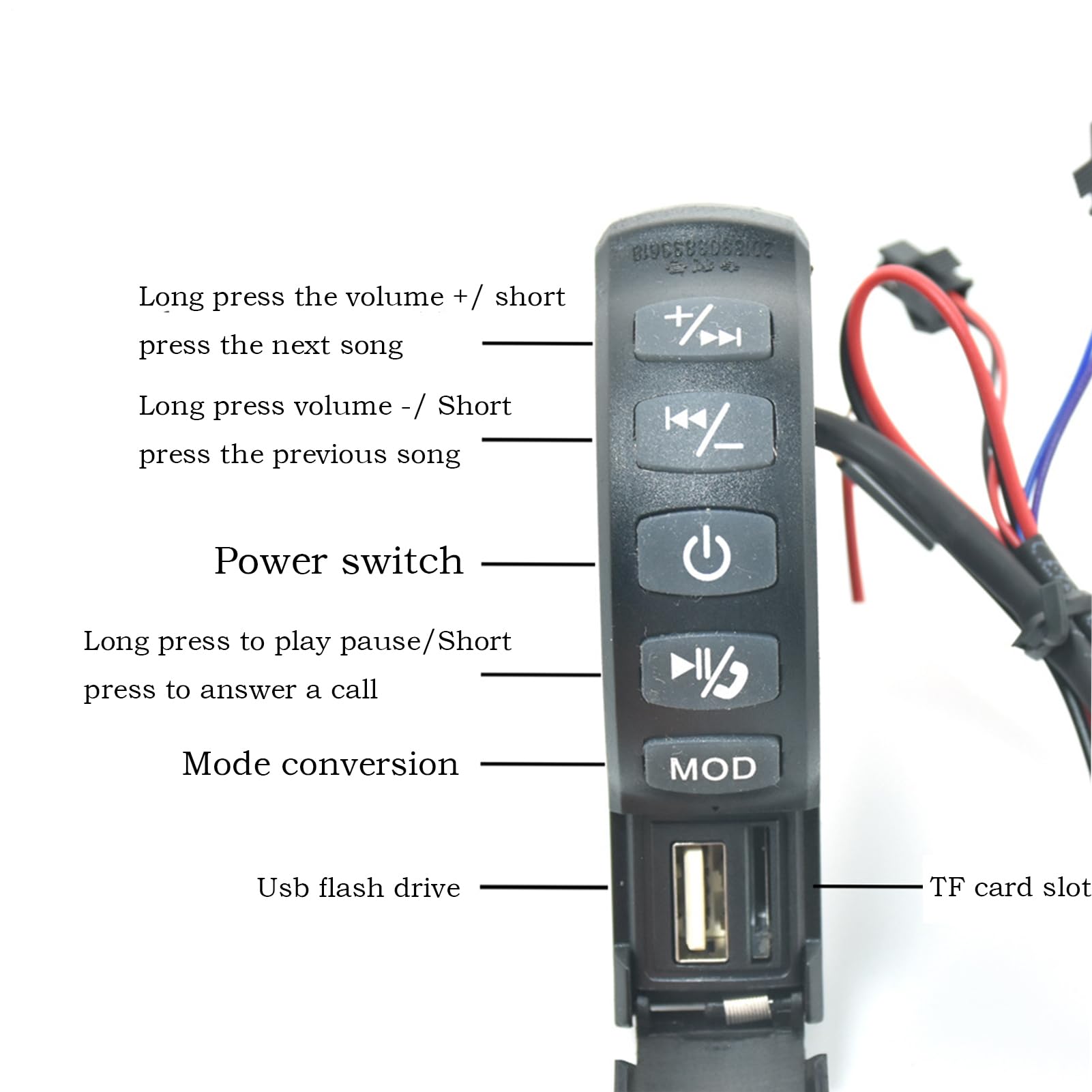 Altavoces para Moto - de Altavoces con Amplificador para Motos y Vehículos,Altavoz Potente y Versátil de Instalación Fácil para Scooter, Adultos, Adolescentes y Familia