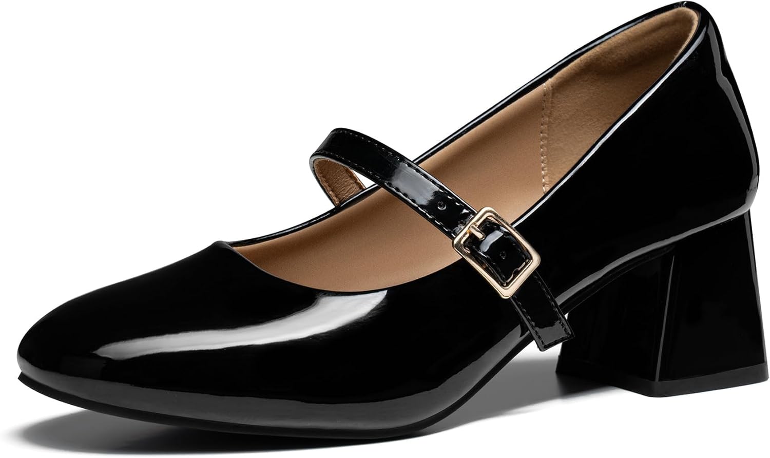 Trary Women Mary Jane Shoes - Chunky Heels