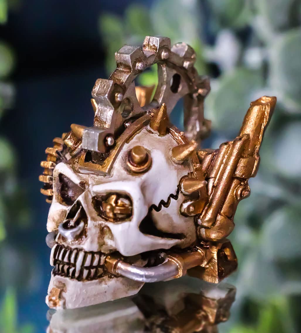 Amazon.com: Ebros Gift Steampunk Geared Cyborg Metalhead