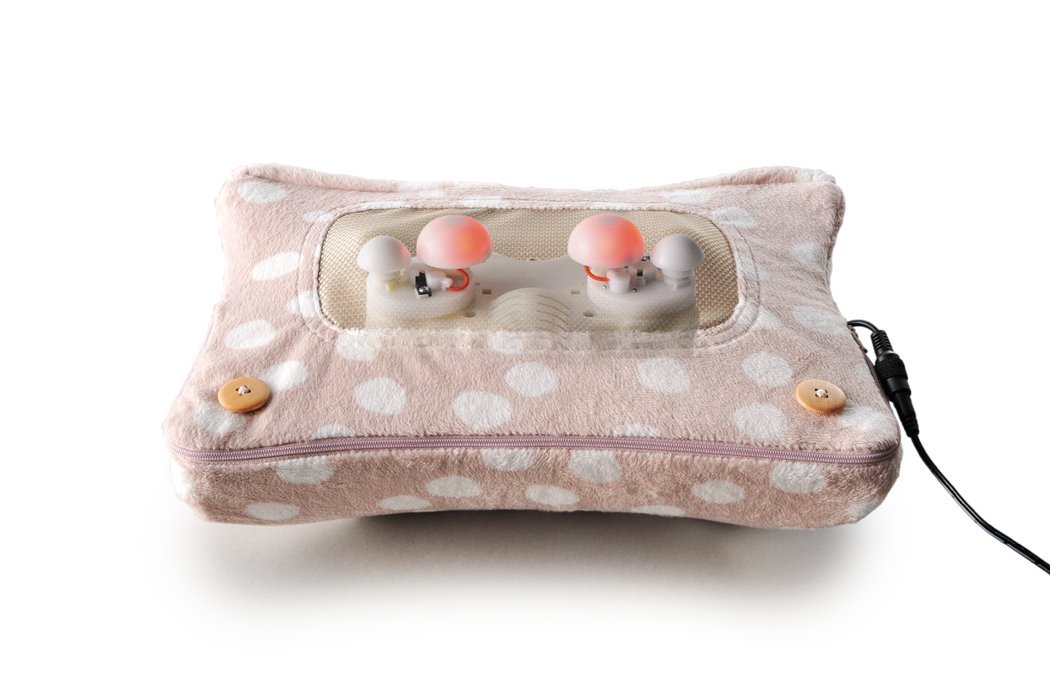 Amazon | ATEX ルルド マッサージクッション S チョコブラウン AX
