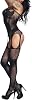 Womens Halter Fishnet Bodystocking Mesh Bodysuit Badydoll Lace Tight Lingerie