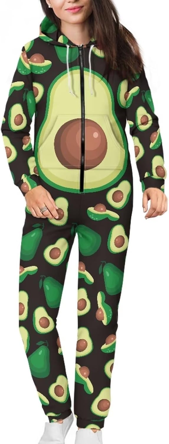 COEQINE Adult Onesies Pajamas, Plus Size S-4XL One Pieces Jumpsuits for Women Men, Unisex With Pocket