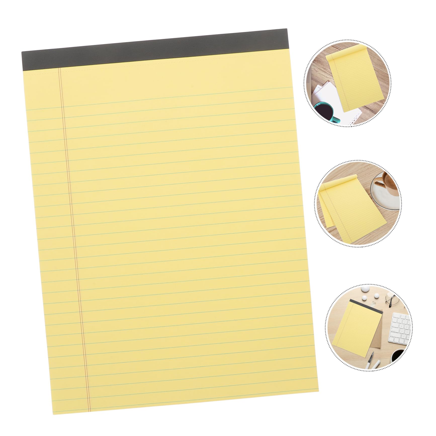 Homoyoyo 4pièces Bloc-notes Détachable Lot De Polyvalentes Pour Bureau Et Usage Quotidien Simple Et Pratique