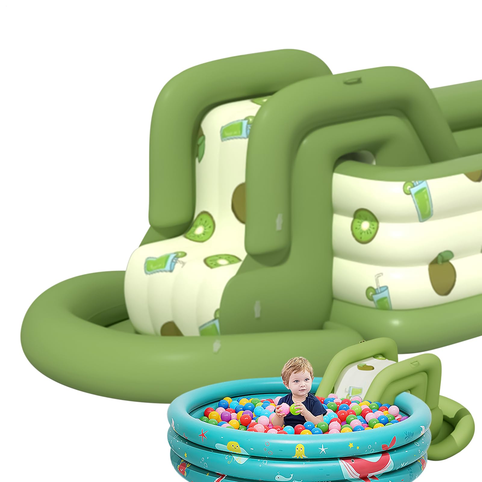 Toboggan pour Piscine Jouet Gonflable Aquatique