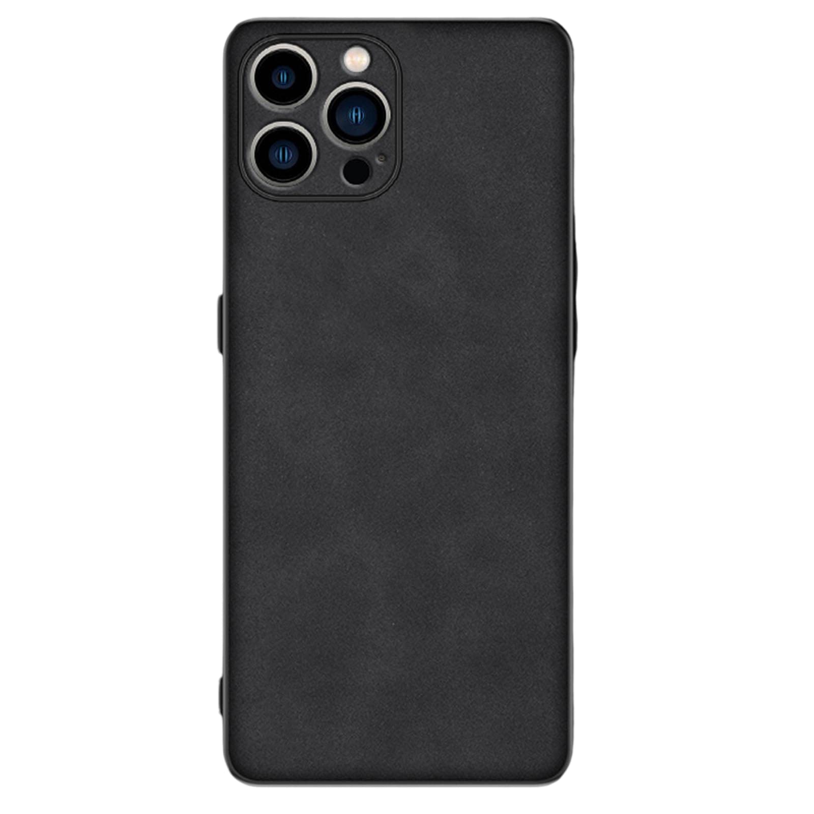 Hülle für iPhone 13 Mini/13/13 Pro/13 Pro Max, Premium Leder Handyhülle mit Camera Guard Ultra Dünn Kratzfeste Rundumschutz Case Schutzhülle,Schwarz,13 Pro 6.1"