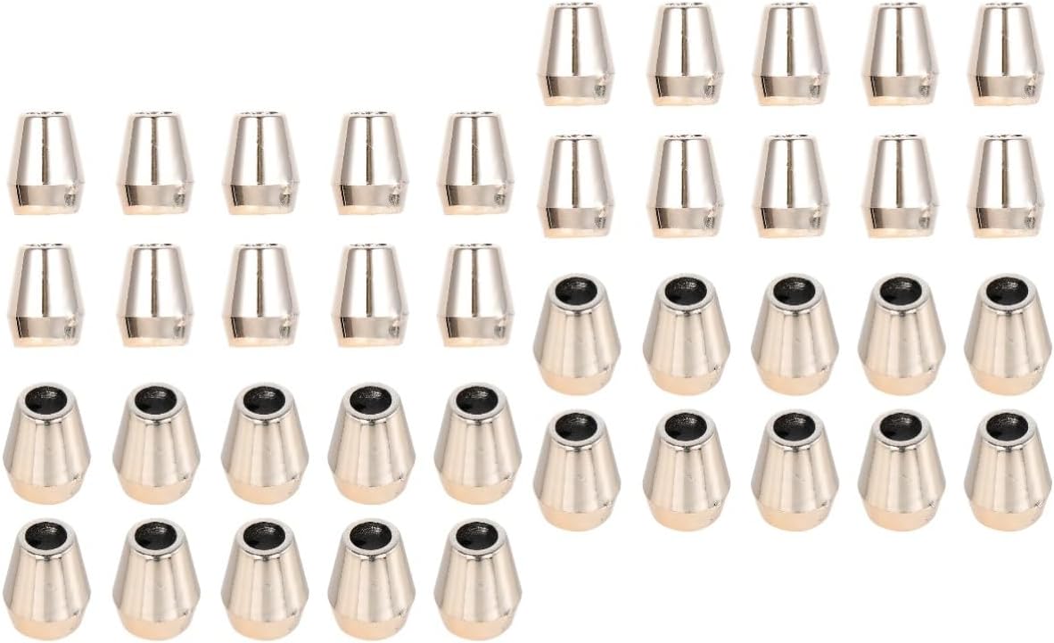 Tofficu 200pcs Drawstring Cord Locks Nylon Bell Rope Buckles for End Stopper and Accessories for Clothing Backpacks