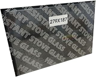 Chimsoc Replacement Stove Glass - Parkray Chiltern/Cumbria Single Door (279mm x 187mm Rectangular)