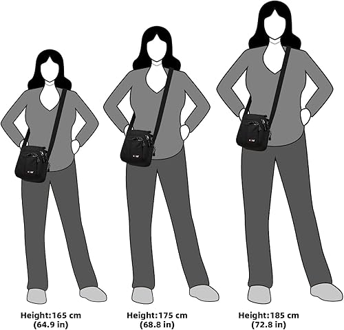 Miniatura 8 de KL928 Bolsa de mensajero para hombre Bolso cruzado de hombro, bolsa de viaje para hombre, bolso casual para trabajo y negocios