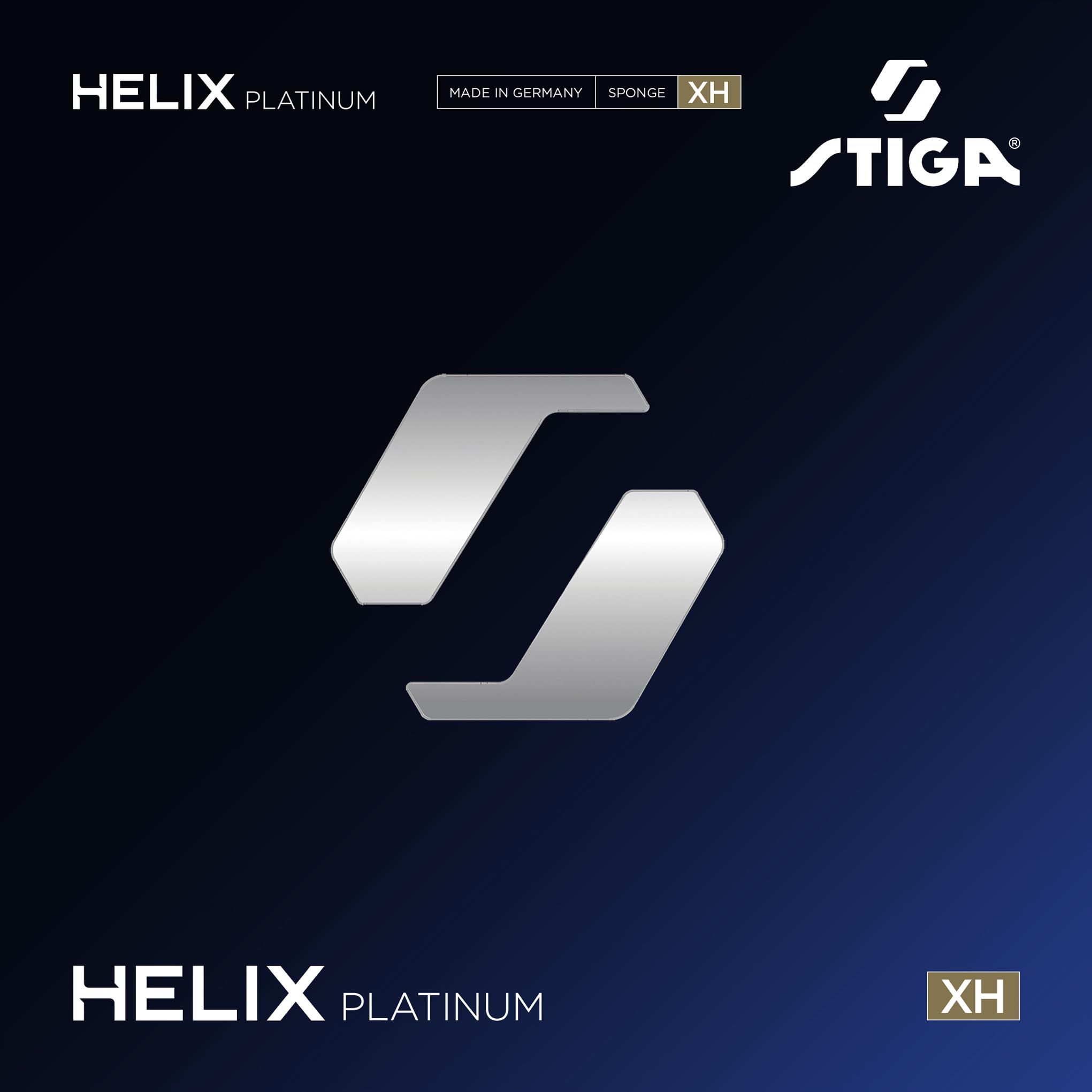 STIGA Helix Platinum Le revêtement de Tennis de Table