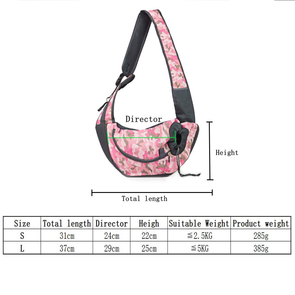 Borsa da viaggio per cani Trasportino da passeggio ideale per cani o gatti piccola