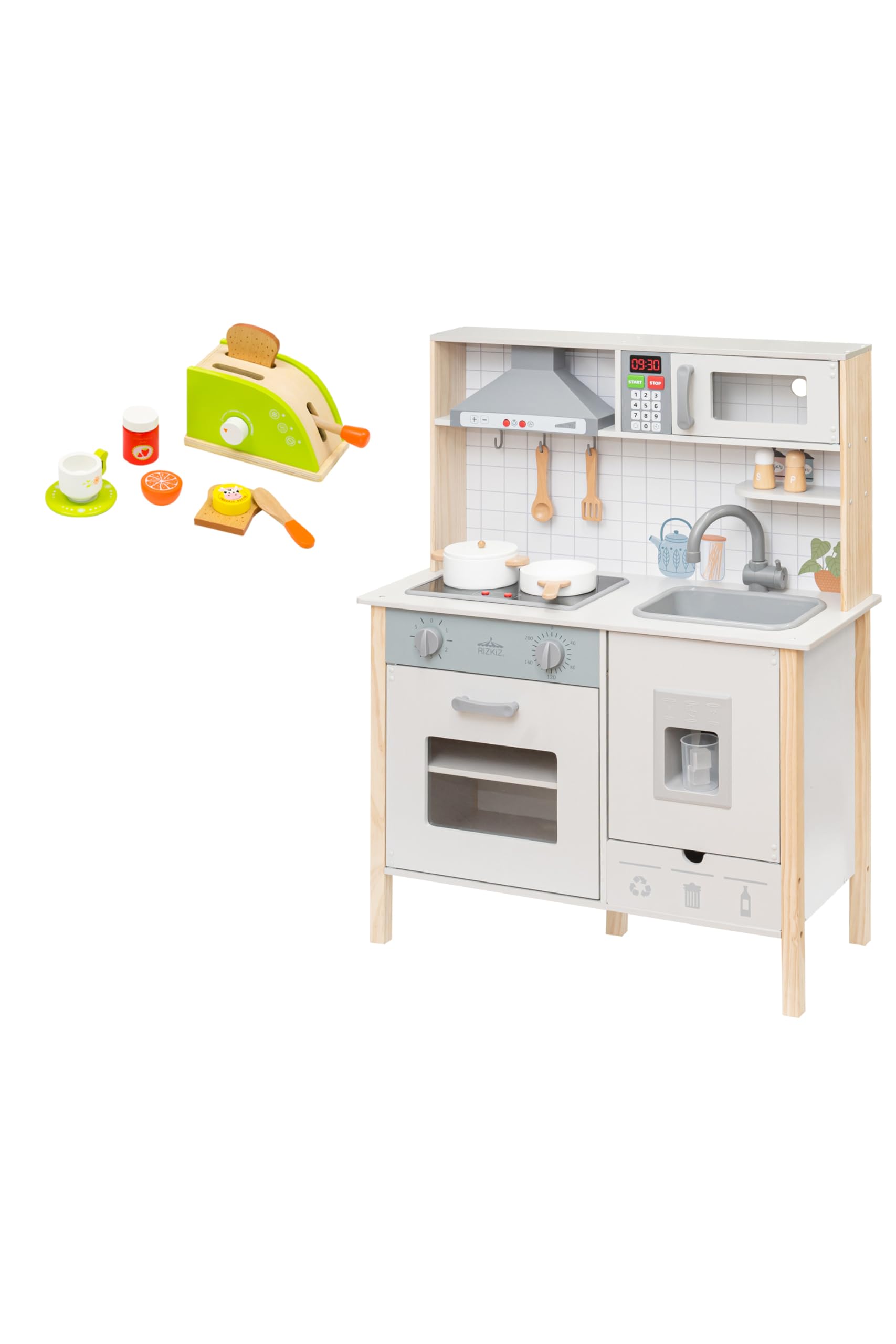 おままごとキッチン 楽天市場】RiZKiZ ままごと キッチン おままごと 木製 調理器具6