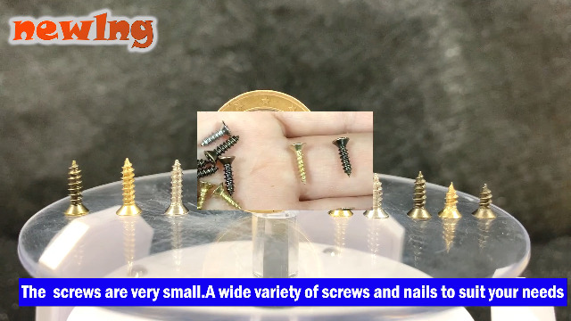 Image of newlng 1600pcs Small Screws 2.5 * 6 /8 /10mm Phillips Flat Head Cross Self Tapping Tiny Screw Cabinet Electronic Accessories Multifunctional DIY Micro Woodworking Mini Screw Set Gold Black Silver