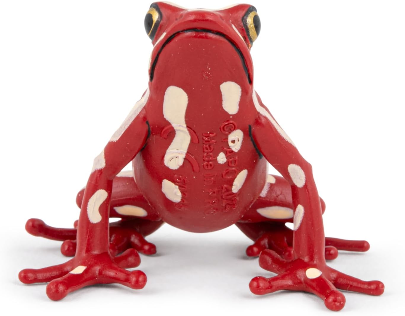 Papo - Realistic Tricolor Poison Dart Frog Figure - Ages 3+ - Wild Life Collection - Educational Play Tropical Rainforest Animals - Gift Idea Toy for Girls and Boys