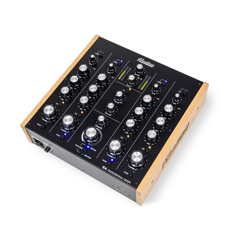 Headliner R4 - Mixer Rotary DJ a 4 canali