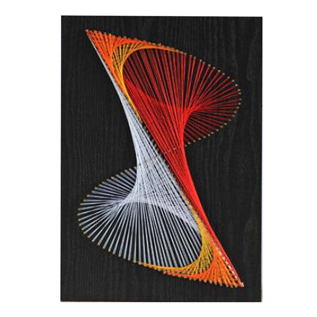 Sharplace Pin String Art 8 Zeichen Bastelset Nähmaterial Basteln