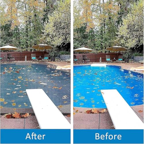 Bâche de protection rectangle 5x10m en filet à feuilles renforcé - 7