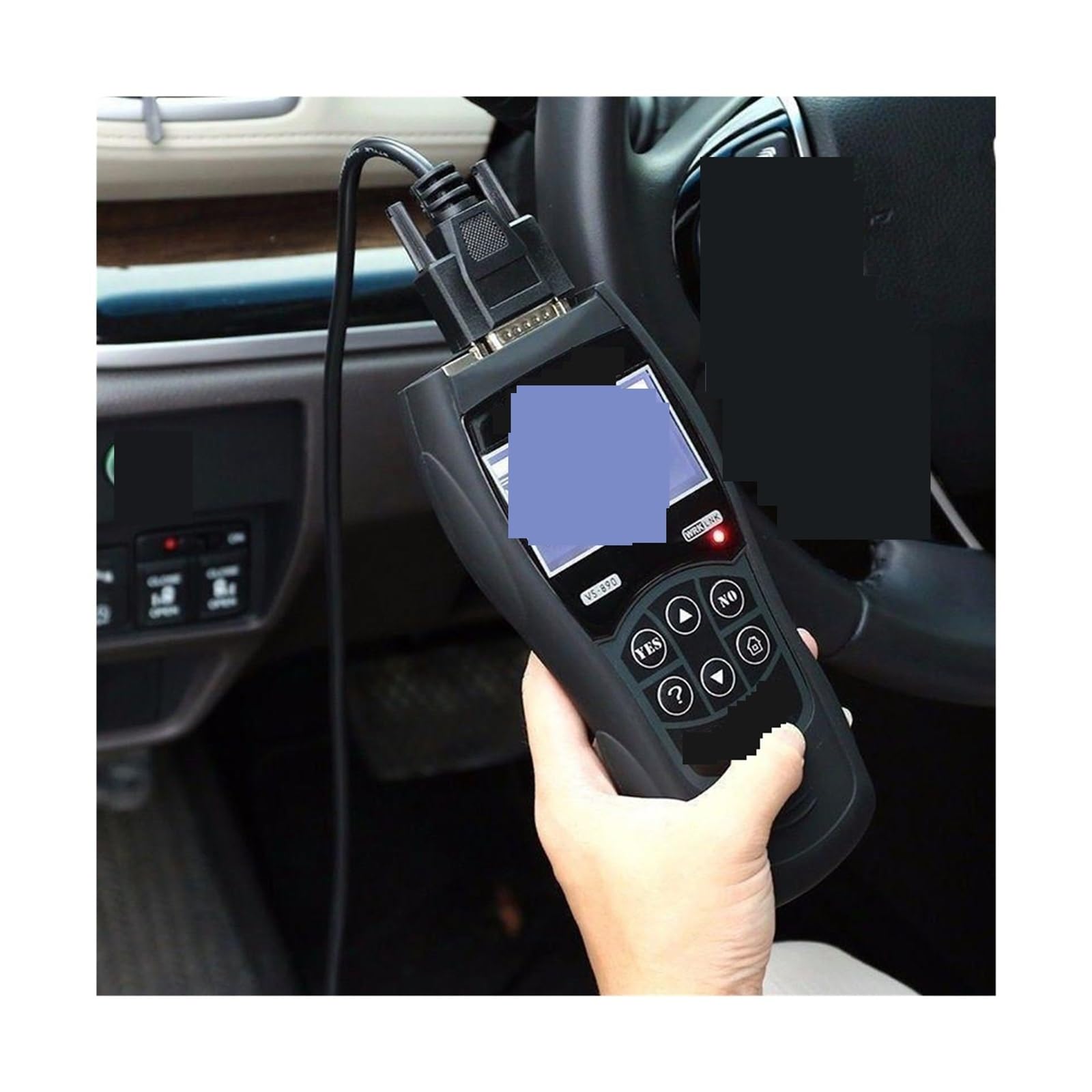 Scanner diagnostico VS890 OBD2 SCAN Tool Lettore di Codici Auto Multi-Lingue, Prestazioni stabili