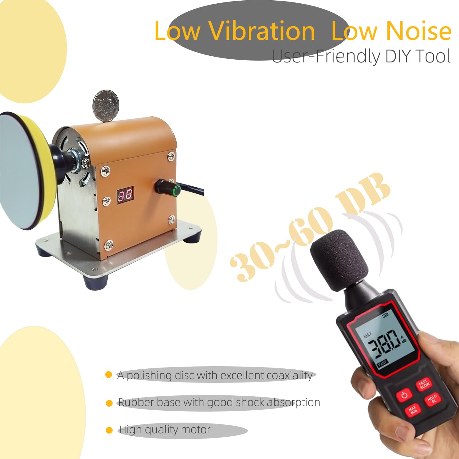 BTBEMO Electric Resin Polishing Machine, Resin Sanding And India