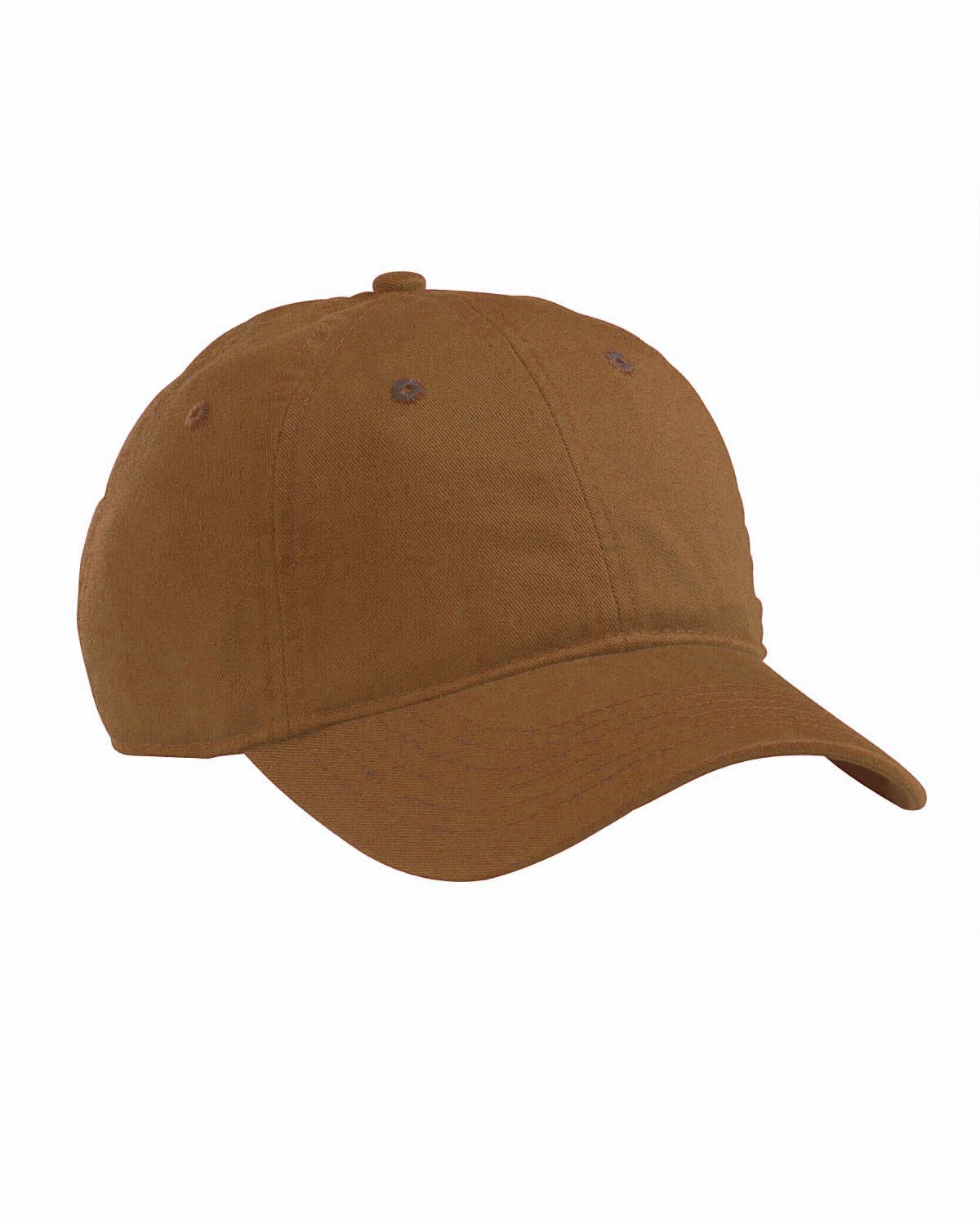 Organic Cotton Twill Unstructured Baseball Hat OS LEGACY BROWN