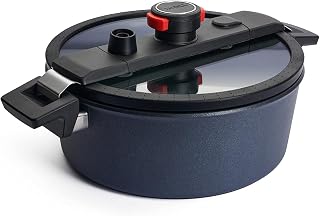 Active Lite Casserole with Active Lite Lid, Diameter 28 cm, 10.5 cm High, 5.5 litres, with 2 Side Handles, Suitable for Ceramic, Gas, Electric, Halogen - Not Suitable for Induction Cookers, Cast